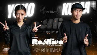 SAMI FINAL【YOKO vs Kuma】| ReAlive U24 Hiphop 1on1 Battle | Part.1 | HURRICANES