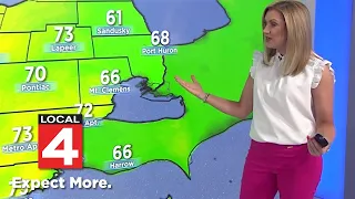 Metro Detroit weather forecast May 1, 2024 -- Noon Update