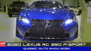 2020 Lexus RC 350 F-Sport - Exterior And Interior - Quebec Auto show 2020