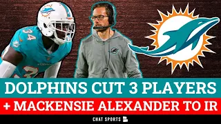 BREAKING: Miami Dolphins Cut 3 Players, Place Mackensie Alexander On IR | Dolphins News