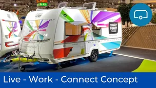 Live Work Connect Concept Caravan from Fendt