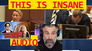 Johnny Depp & Amber Heard: Abuser tells Johnny nobody will believe him!  UNCENSORED AUDIO! reaction