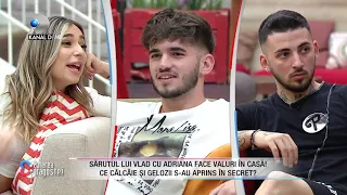 Sarutul lui Vlad cu Adriana face valuri in casa! Ce gelozii s-au aprins in secret si ce surprize...