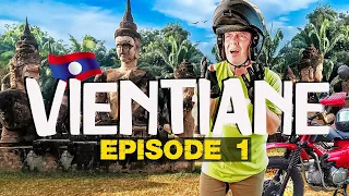 STRESSFUL Border Crossing VIENTIANE 🇱🇦 LOST in LAOS Ep:1