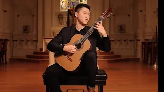 Tengyue Zhang - FULL CONCERT - CLASSICAL GUITAR - Live From St. Mark's, SF - Omni Foundation