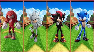 Knuckle 🆚 Silver 🆚 Shadow 🆚 Sonic 🎶 Who is the Best? - Eps.24