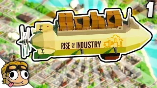 STARTING AN INDUSTRIAL EMPIRE! | Ep 1| Rise of Industry Alpha 5 Gameplay