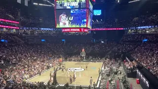 Nets troll Giannis by putting Stopwatch on Jumbotron during his free throws