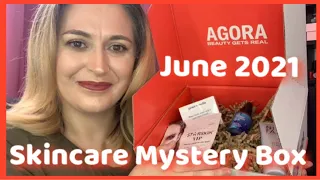 Agora June Skincare Mystery Box Unboxing / Agora App Subscription Box