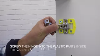 How to Fix Cabinet Door Hinge with a Gidgit™ Cabinet Hinge Repair Kit.