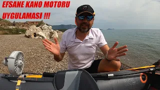 ePropulsion Vaquita Sub Motorunu Decathlon İtiwit Kano Üzerinde denedim / Kayak Fishing