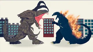 short Orga vs Godzilla (choreography test or something idk) //DC2