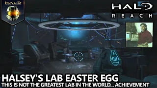 Halo Reach - Halsey's Lab Easter Egg - This is Not the Greatest Lab in the World… Achievement Guide