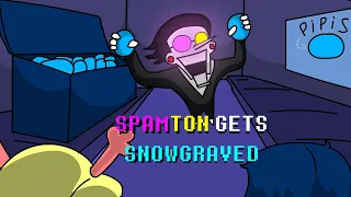 Spamton Gets Snowgraved (Deltarune Animation)