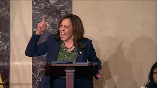 Kamala Harris rails on FBI investigation into Kavanaugh