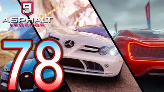 ASPHALT 9 Legends Switch Walkthrough - Part 78 - Ch5 Class S Master, American Autos, Ch3 SLR McLaren