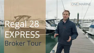 Regal 28 Express Yacht Tour | For sale at £96,995 | One Marine Yacht Brokers