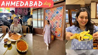 AHMEDABAD Street Food & Shopping Vlog | Manek Chowk Ghotala Dosa, Legendary Jalebi, Wholesale Market