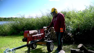 8906885 Red Rock 20 Ton 196cc Gas Powered Dual Action Log Splitter 2020