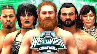 WrestleMania Night 2 - WWE 2k24 Universe Mode