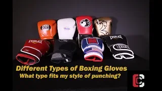 Different Types of Boxing Gloves