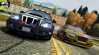 NFS MW | Corrupt Cop's COPSUV Heavy vs Taz's Lexus IS300 | Blacklist #14