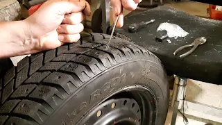 Replacing Snow Tire Studs