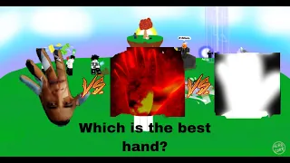 OVERKILL VS Gods hand VS Obama - Who is the best 1 hit-kill hand?