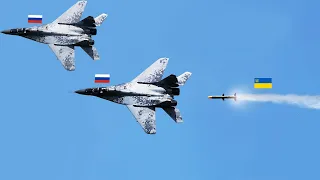 Scary Moment! Two Russian Mikoyan Mig-29 pilots killed in explosion after being attacked by missiles