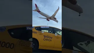 Virgin Atlantic Airbus A350-1000 landing at lax