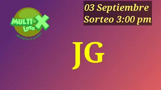 Diaria Sorteo Loto 3:00 pm,  Sábado 03 de septiembre 2022