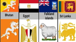 List of Country Flags Animals on Them