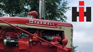 Yes A Diesel With Spark Plugs! Farmall 450 Diesel