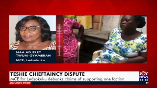 MCE for Ledzokuku debunks claims of supporting one faction - Joy News Prime (6-8-21)