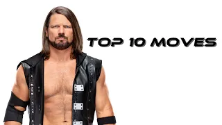 TOP 10 MOVES OF AJ STYLES