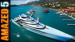 Top 5 Largest Luxury Super Yachts in the World