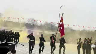 5. Kolordu 66.mekanize tugay Komutanlığı 1 Mart 2024 acemi erler yemin töreni geçiti