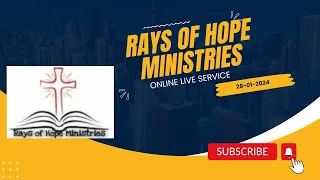 Sunday||Bro.K.Sanjai|28-12-2024||Live||Rays Of Hope Ministries