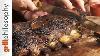 Beef ribs in the wood fired oven (EN subs) | Grill philosophy