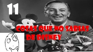 11 COSAS QUE NO SABIAS SOBRE LAS PELICULAS DE DISNEY