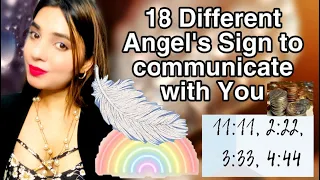 18 Different ways/signs that Angels Communicate or talk to you-Angel Synchronicities Repeated number