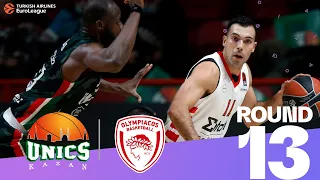 Vezenkov lifts Olympiacos to OT win! | Round 13, Highlights | Turkish Airlines EuroLeague