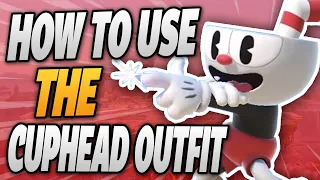 How To Use The Cuphead Outfit! Super Smash Bros Ultimate