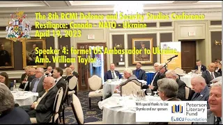 2023 RCMI Defence/Security Conference, Speaker 4 - former US Ambassador to Ukraine William Taylor