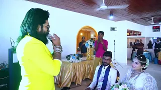 manej sanjaya wedding surprise song HARSHA@NADEEKA/saththai hari adarei man(සත්තයි හරි ආදරෙයි මං)