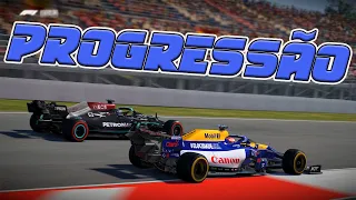 F1 2021 - MY TEAM - GP DA ESPANHA 50% - QUEM PENSA CHEGA LONGE! - EP 201