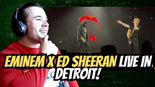 Bodybuilder Reacts - Eminem x Ed Sheeran - Lose Yourself & Stan (LIVE)