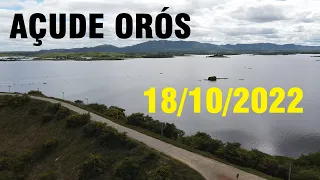 AÇUDE ORÓS DADOS ATUALIZADOS HOJE 18/10/2022 CEARÁ