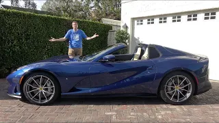 Ferrari 812 GTS - это 800-сильный монстр на V12 с ценником $500 000