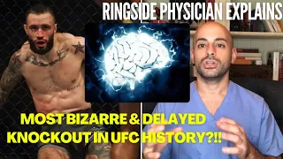 Shane Burgos MOST BIZARRE DELAYED KNOCKOUT in UFC History vs Edson Barbosa?! Doc-"Its Complicated!"🧠